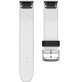 QuickFit Watch Band 22mm  - For approach S60 - White Silicone Band - 010-12500-01- Garmin